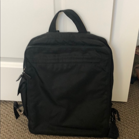 prada backpack used